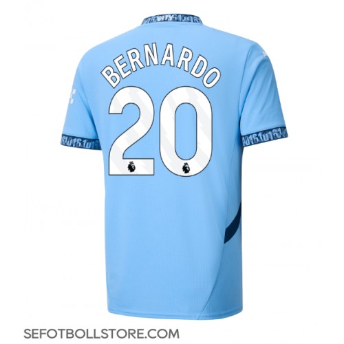 Manchester City Bernardo Silva #20 Replika Hemmatröja 2024-25 Kortärmad